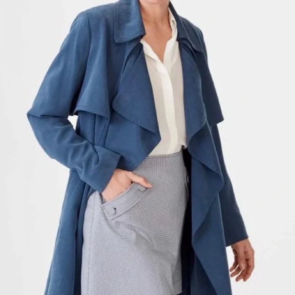 Club Monaco | Dark Teal Trench Coat